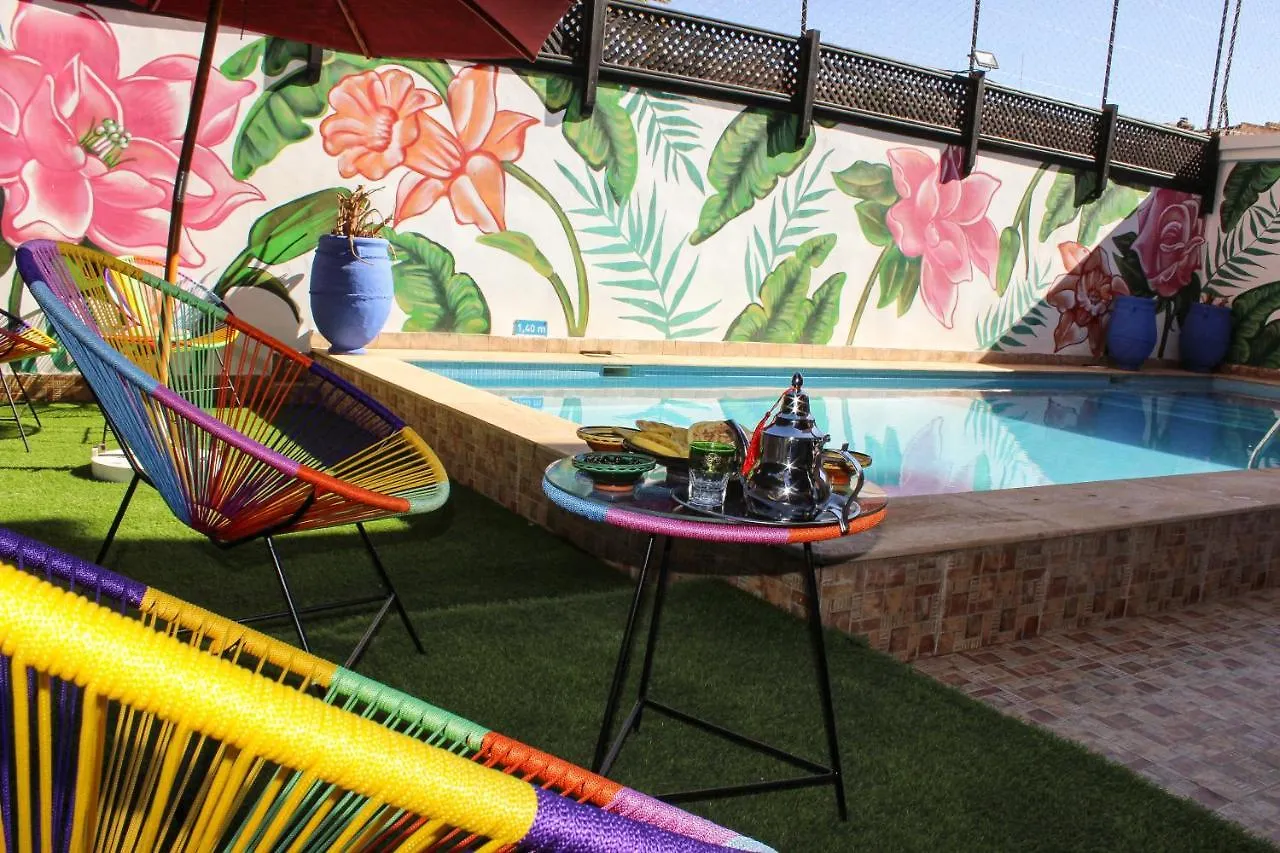 **** מלון מרקש Majorel Pearl Hotel-Riad-Restaurant Piscine&Spa מרוקו