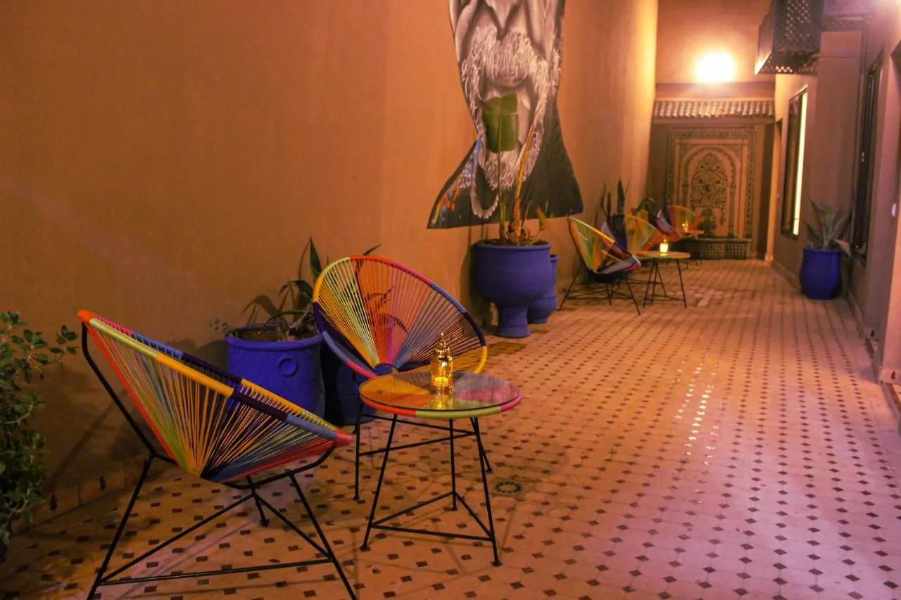 **** מלון מרקש Majorel Pearl Hotel-Riad-Restaurant Piscine&Spa מרוקו